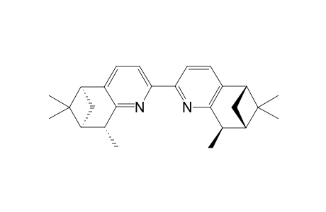 (-)-Bis[2,10,10-trimethyl-4-azatricyclo[7.1.1.0(3,8)]undeca-3(8),4,6-triene-5,5'-yl]