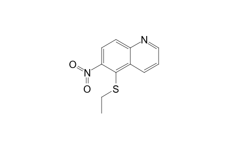5-Ethylthio-6-nitroquinoline