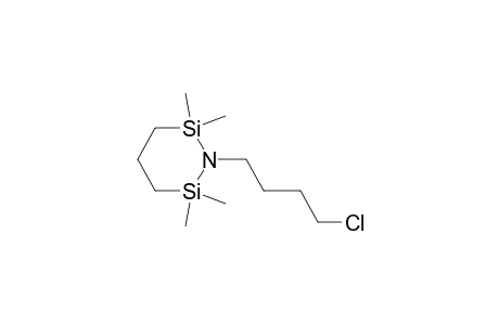 1-(4-Chlorobutyl)-2,2,6,6-tetramethyl-2,6-disilapiperidine