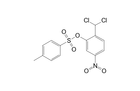 2-Dichloromethyl-5-nitrophenyl toluene-4-sulfonate