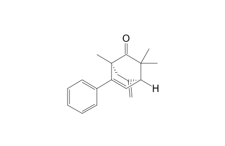 (1S,4S)-2,2,4-trimethyl-6-methylene-8-phenyl-3-bicyclo[2.2.2]oct-7-enone