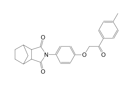 2-(4-(2-oxo-2-(p-tolyl)ethoxy)phenyl)hexahydro-1H-4,7-methanoisoindole-1,3(2H)-dione