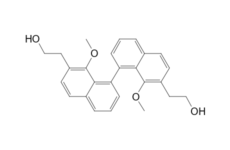 7,7'-bis(2-hydroxyethyl)-8,8'-dimethoxy-1,1'-binaphthyl
