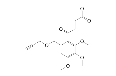 (RAC)-(1''RS)-4-OXO-4-[2,3,4-TRIMETHOXY-6-[1-(PROP-2-YNYLOXY)-ETHYL]-PHENYL]-BUTANOIC-ACID