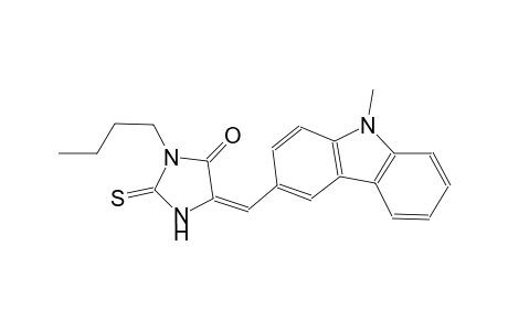 (5E)-3-butyl-5-[(9-methyl-9H-carbazol-3-yl)methylene]-2-thioxo-4-imidazolidinone