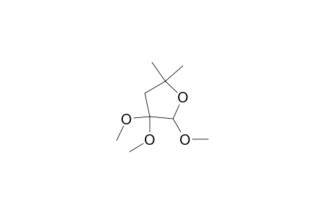 2,3,3-Trimethoxy-5,5-dimethyltetrahydrofuran