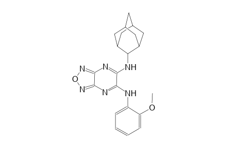 Furazano[3,4-b]pyrazine-5,6-diamine, N-(2-adamantyl)-N'-(2-methoxyphenyl)-