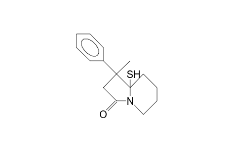 6-Mercapto-7-methyl-7-phenyl-1-aza-bicyclo(4.3.0