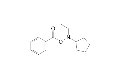 O-Benzoyl-N-cyclopentyl-N-ethylhydroxylamine