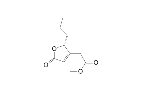 Methyl (2R)-(5-Oxo-2-propyl-2,5-dihydrofuran-3-yl)acetate
