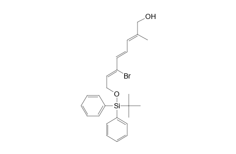 (2E,4E,6Z)-6-Bromo-8-[(tert-butyldiphenylsilyl)oxy]-2-methylocta-2,4,6-trien-1-ol