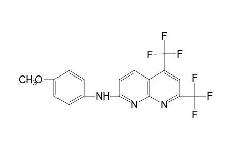 7-(p-ANISIDINO)-2,4-BIS(TRIFLUOROMETHYL)-1,8-NAPHTHYRIDINE