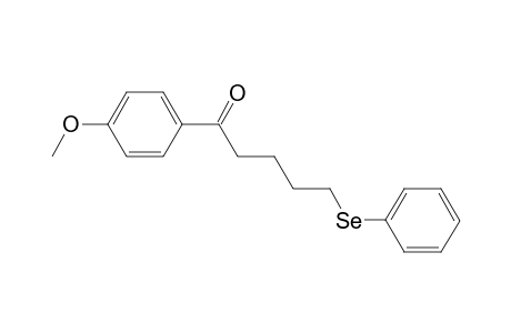 1-(4-Methoxyphenyl)-5-(phenylselanyl)pentan-1-one
