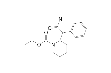 ALPHA-(PHENYL)-ALPHA-(1-ETHOXYCARBONYL-2-PIPERIDYL)-ACETAMIDE
