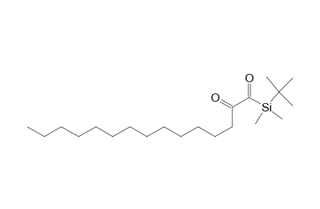 2-Pentadecanone, 1-[(1,1-dimethylethyl)dimethylsilyl]-1-oxo-