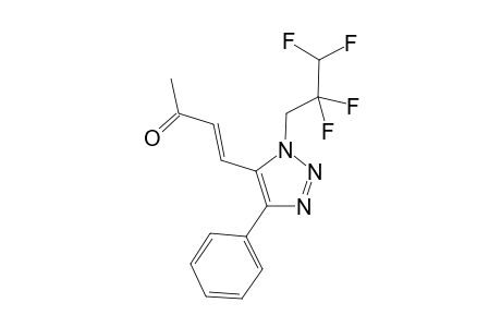 (E)-4-[5-phenyl-3-(2,2,3,3-tetrafluoropropyl)-4-triazolyl]-3-buten-2-one