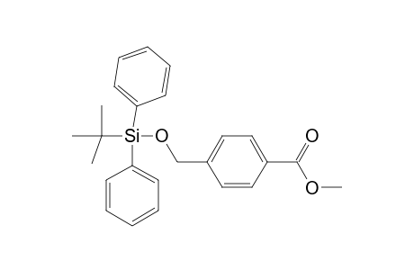 methyl 4-[(tert-butyl-di(phenyl)silyl)oxymethyl]benzoate