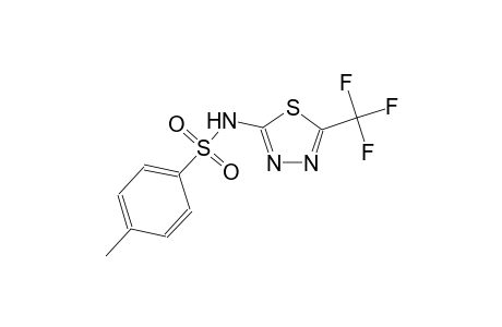 4-Methyl-N-(5-trifluoromethyl-[1,3,4]thiadiazol-2-yl)-benzenesulfonamide