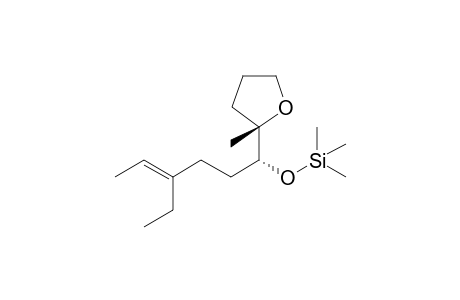 [(E,1R)-4-ethyl-1-[(2S)-2-methyl-2-oxolanyl]hex-4-enoxy]-trimethylsilane