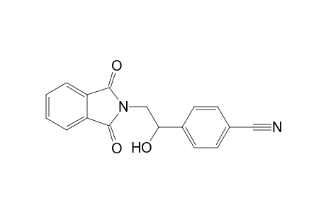 4-(1-hydroxy-2-phthalimido-ethyl)benzonitrile