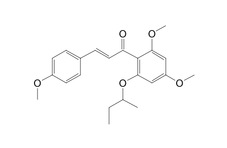 2'-(2-Butyl)oxy-4,4',6'-trimethoxychalcone (isomer 1)