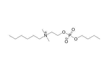 HEXANAMINIUM-N-ETHYL-2-[[HYDROXY-(BUTYLOXY)-PHOSPHINYL]-OXY]-N,N-DIMETHYL-INNER-SALT