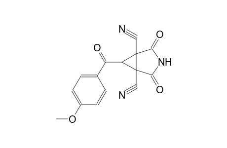 3-azabicyclo[3.1.0]hexane-1,5-dicarbonitrile, 6-(4-methoxybenzoyl)-2,4-dioxo-
