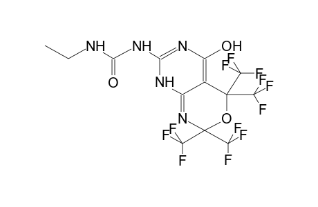 7-(3-ETHYLUREIDO)-5-HYDROXY-2,2,4,4-TETRAKIS(TRIFLUOROMETHYL)-4,6,7,8-TETRAHYDRO-2H-PYRIMIDO[4,5-D]-1,3-OXAZINE