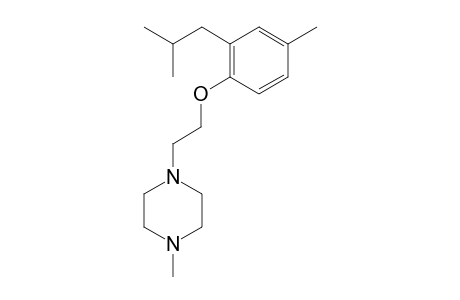 1-(2-(2-Isobutyl-4-methylphenoxy)ethyl)-4-methylpiperazine