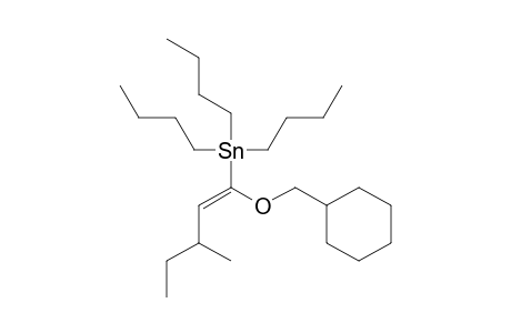 (E)-1-Cyclohexylmethoxy-3-methyl-1-tributylstannyl-1-pentene