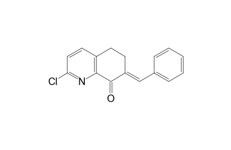 (7E)-2-chloranyl-7-(phenylmethylidene)-5,6-dihydroquinolin-8-one