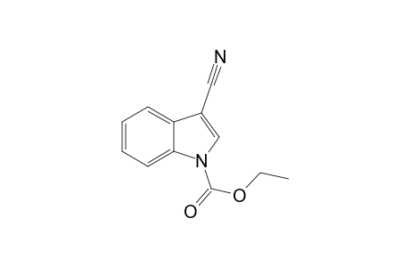 Ethyl 3-Cyanoindole-1-carbocylate