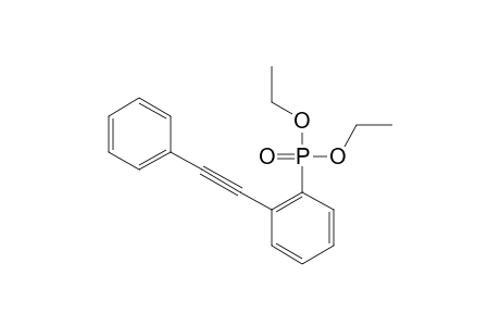 (2-Phenylethynyl-phenyl)-phosphonic Acid Diethyl Ester