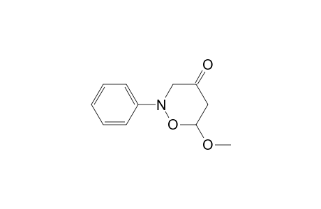 6-Methoxy-N-phenyltetrahydro-2H-1,2-oxazin-4-one