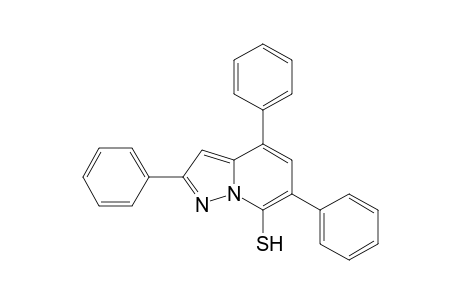 Pyrazolo[1,5-a]pyridine-3-thiol, 2,5,7-triphenyl-
