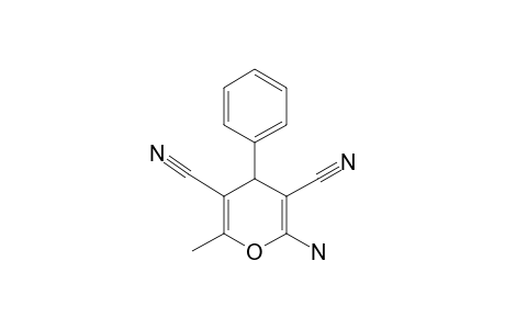 2-Amino-3,5-dicyano-6-methyl-4-phenyl-4H-pyran