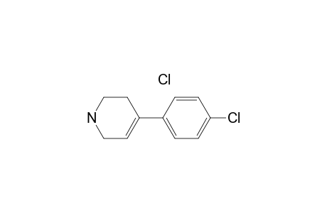 4-(4-Chlorophenyl)-1,2,3,6-tetrahydropyridine monohydrochloride