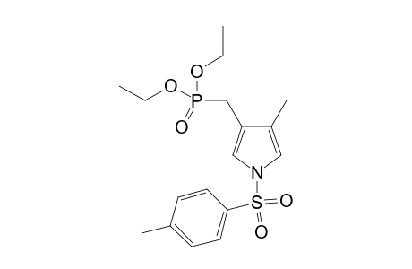 3-(diethoxyphosphorylmethyl)-4-methyl-1-(p-tolylsulfonyl)pyrrole
