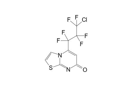 5-(1-Chloro-1,1,2,2,3,3-hexafluoropropyl)-7H-thiazolo[3,2-a]pyrimidin-7-one