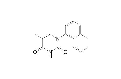 5-Methyl-1-(1-naphthalenyl)-1,3-diazinane-2,4-dione
