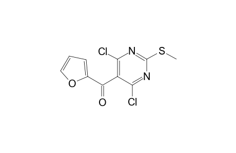 [4,6-Dichloro-2-(methylthio)pyrimidin-5-yl]-[furan-2'-yl]methanone
