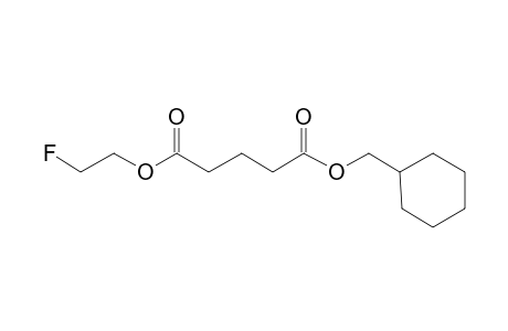 Glutaric acid, cyclohexylmethyl 2-fluoroethyl ester