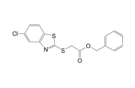benzyl [(5-chloro-1,3-benzothiazol-2-yl)sulfanyl]acetate