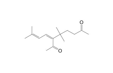 (3Z)-4,4-Dimethyl-3-(3-methyl-2-butenylidene)-2,7-octanedione
