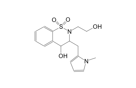 2H-1,2-benzothiazine-2-ethanol, 3,4-dihydro-4-hydroxy-3-[(1-methyl-1H-pyrrol-2-yl)methyl]-, 1,1-dioxide