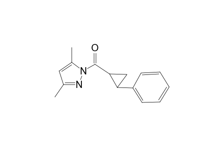 3,5-Dimethyl-1-[(2-phenylcyclopropyl)carbonyl]-1H-pyrazole