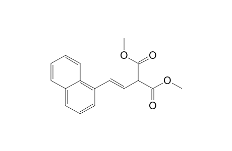 (E)-Dimethyl 2-[2-(naphthalen-1-yl)vinyl]malonate