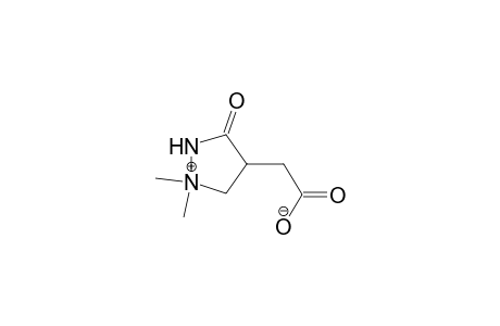 Pyrazolidinium, 4-(carboxymethyl)-1,1-dimethyl-3-oxo-, hydroxide, inner salt