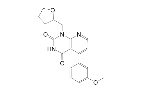 pyrido[2,3-d]pyrimidine-2,4(1H,3H)-dione, 5-(3-methoxyphenyl)-1-[(tetrahydro-2-furanyl)methyl]-