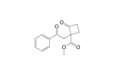 Methyl 2-Oxo-1-(2-oxo-2-phenylethyl)cyclobutanecarboxylate
